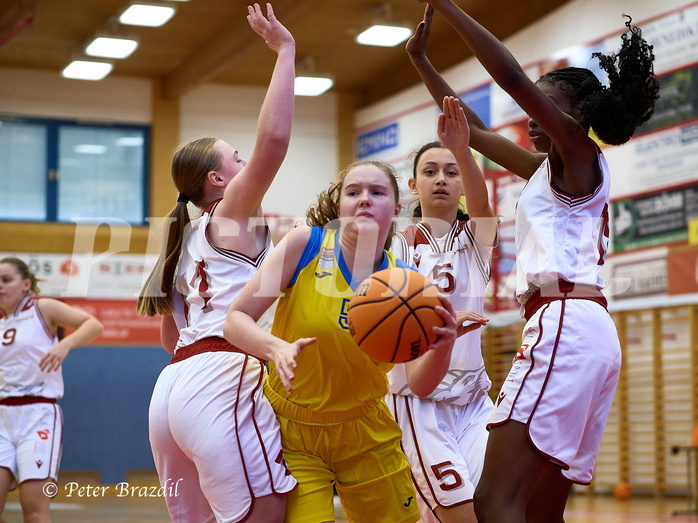 Basketball Superliga 2024/25, SLWU16 Traiskirchen Lionesses vs. UBBC Herzogenburg


