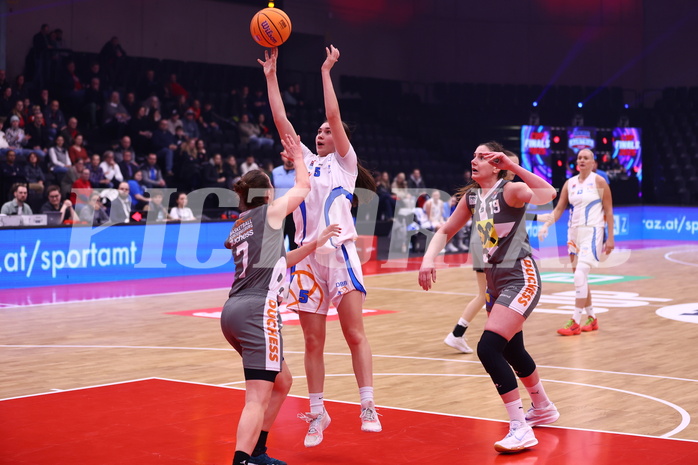 18.01.2025, Graz, Raiffeisen Sportpark, Basketball Austria Cup 2025, Final Four, Semifinale, DBB Wels vs Klosterneuburg Duchess,  