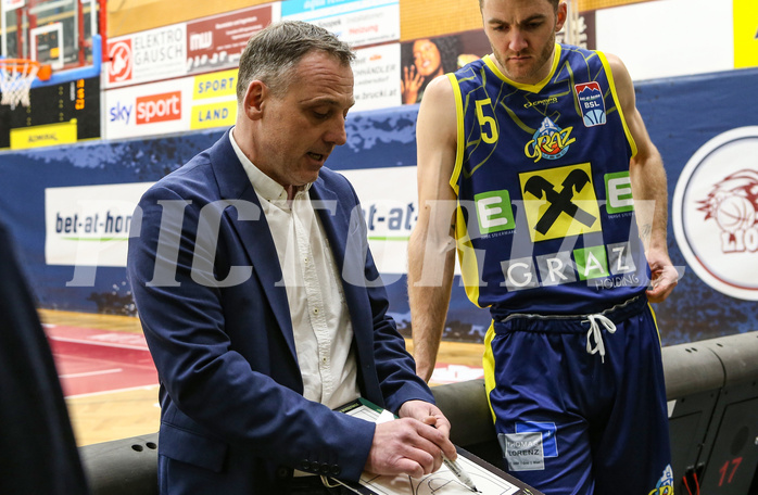 Basketball Superliaga 2021/22, Grunddurchgang 14.Runde Traiskirchen Lions vs. UBSC Graz



