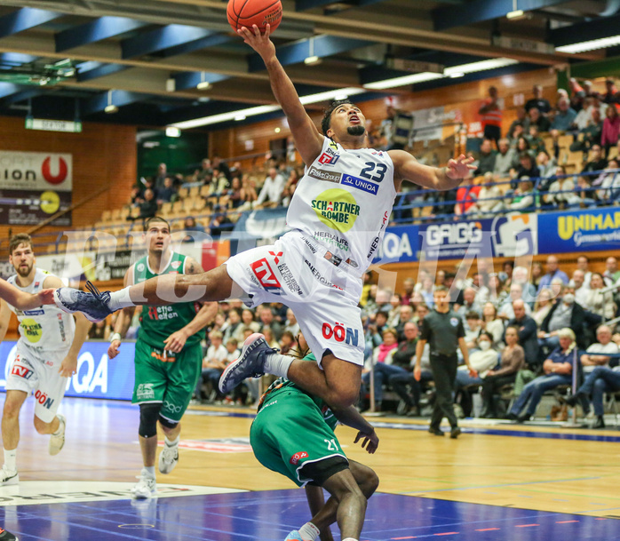 Basketball Superliga 2022/23, Grunddurchgang 15.Runde Gmunden Swans vs. Kapfenberg Bulls
