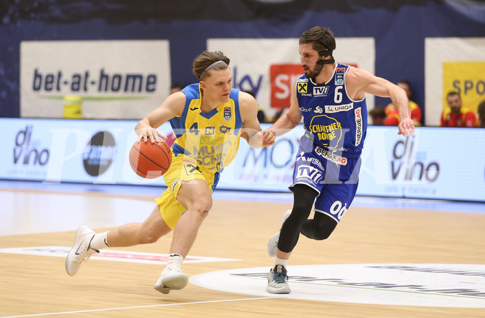 Basketball Superliga 2021/22, 5.Plazierungsrunde SKN St.Pölten vs. Gmunden Swans



