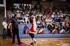 Basketball, win2day Basketball Superliga 2022/23, Grunddurchgang 1.Runde, Traiskirchen Lions, BC GGMT Vienna, Andre Jones (21)