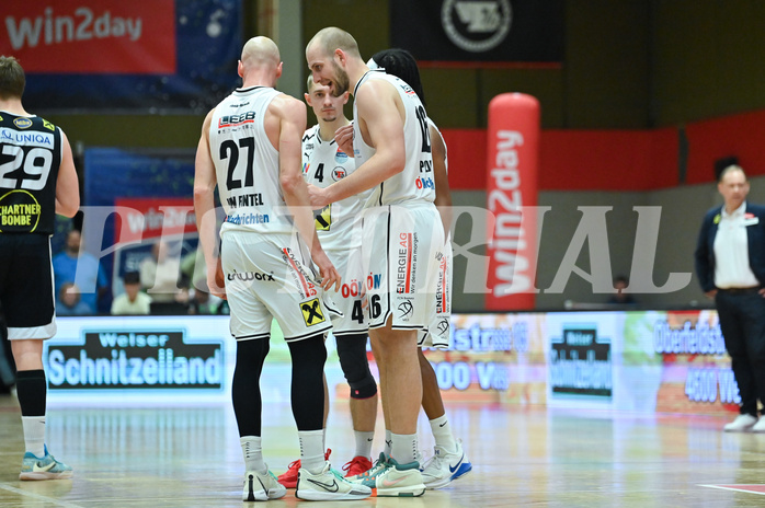 Basketball Superliga 2023/24, 8.Plazierungsrunde,
Flyers Wels vs. Gmunden Swans


