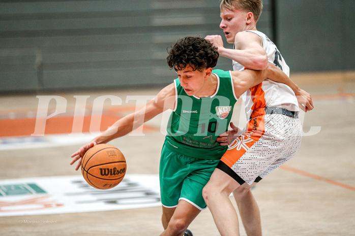 29.03.2025 Österreichischer Basketballverband 2024/25, SLMU16, Basket Dukes vs. KOS Celovec