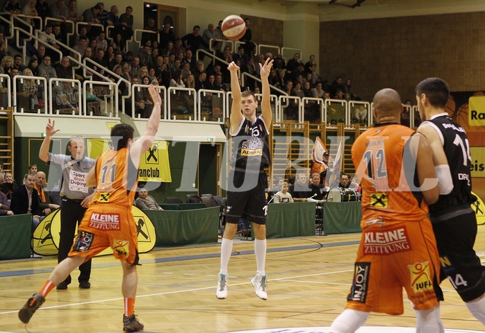 Basketball ABL 2015/16 Grunddurchgang 20.Runde  Fürstenfeld Panthers vs Traiskirchen Lions
