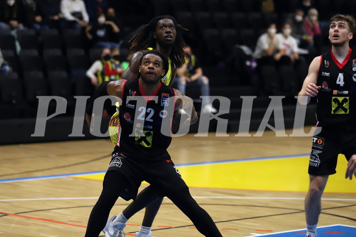 Basketball Superliga 2021/22, Grunddurchgang 13.Runde UBSC Graz vs. Raiffeisen Flyers Wels