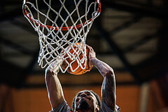 Basketball, Win2Day Superliga 2023/24, Grunddurchgang 18.Runde, BC Vienna, Klosterneuburg Dukes, Michael Weathers (20)