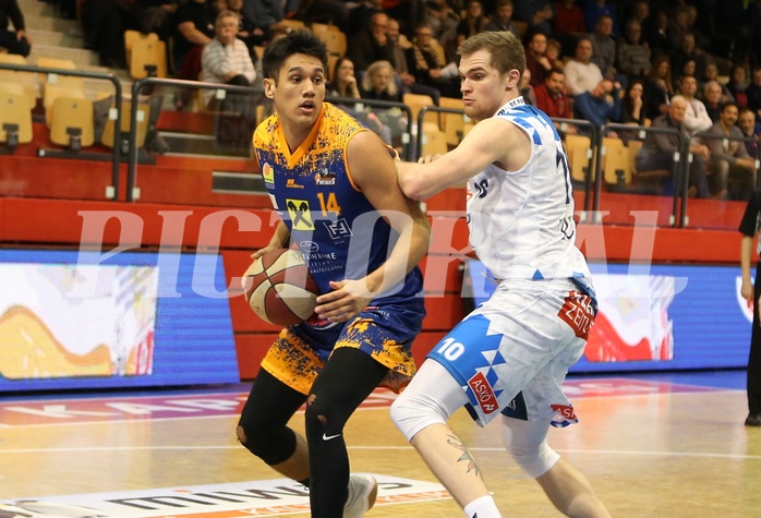 Basketball ABL 2017/18, Grunddurchgang 20.Runde Kapfenberg Bulls vs. Fürstenfeld Panthers


