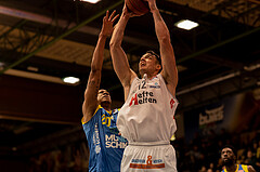 Basketball, Basketball Superliga 2022/23, Grunddurchgang Runde 18, Kapfenberg Bulls, SKN St. P