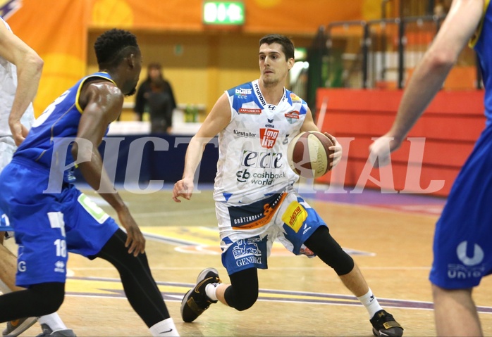 Basketball ABL 2017/18, Grunddurchgang 28.Runde Kapfenberg Bulls vs. UBSC Graz