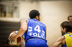 Basketball, bet-at-home Basketball Superliga 2019/20, Platzierungsrunde 3.Runde, SKN St. Pölten Basketball, Oberwart Gunners, Lawrence Alexander (4)