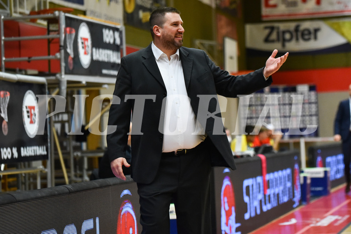 Basketball Superliga 2021/22, Grunddurchgang 18. Runde Flyers Wels vs. Oberwart