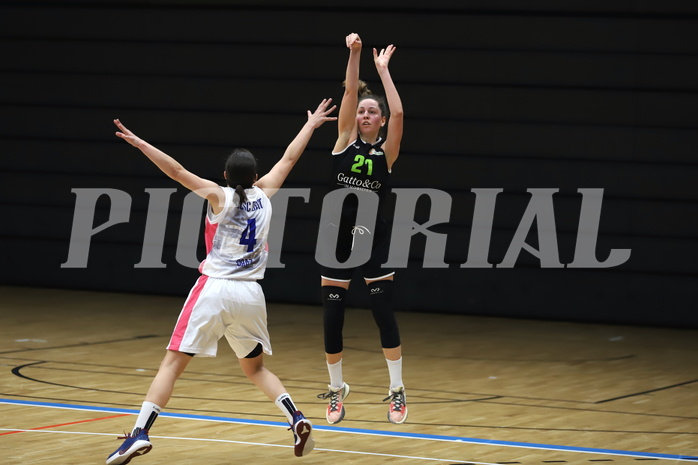20.03.2022, Basketball Damen Superliga 2021/22, Grunddurchgang 10.Runde, UBSC-DBBC Graz vs. Basket Flames,  