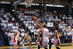 Basketball Superliga 2022/23, Playoff, Finale Spiel 4 BC Vienna vs. Gmunden Swans