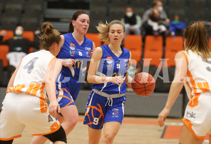 Basketball Damen Superliga 2021/22, Halbfinale Spiel 1 BK Duchess Klosterneuburg vs. DBB LZ OÖ


