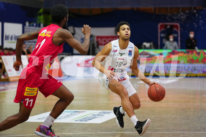 Basketball Superliga 2021/22, Grundduchgang 13.Runde , Kapfenberg  vs. Traiskirchen


