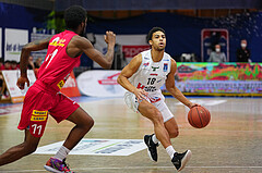 Basketball Superliga 2021/22, Grundduchgang 13.Runde , Kapfenberg  vs. Traiskirchen


