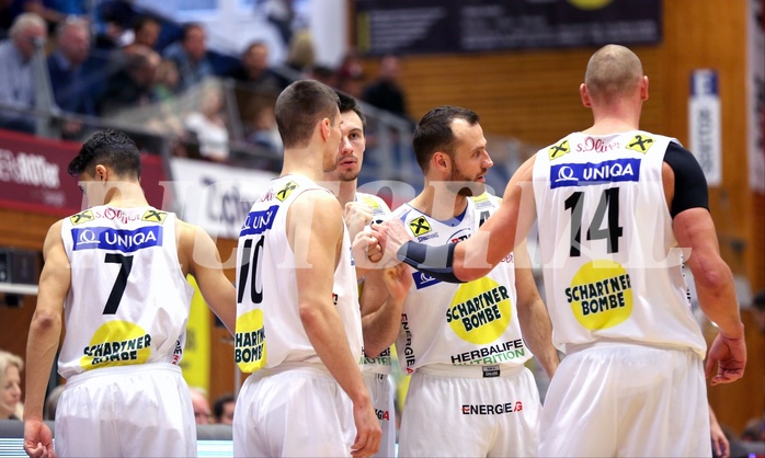 Basketball ABL 2016/17, Grunddurchgang 25.Runde Gmunden Swans vs. Oberwart Gunners


