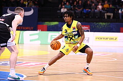 04.02.2024, Graz, Raiffeisen Sportpark Graz, Basketball Superliga 2023/24, Grunddurchgang, Runde 20, UBSC Raiffeisen Graz - OCS Capital Bulls 