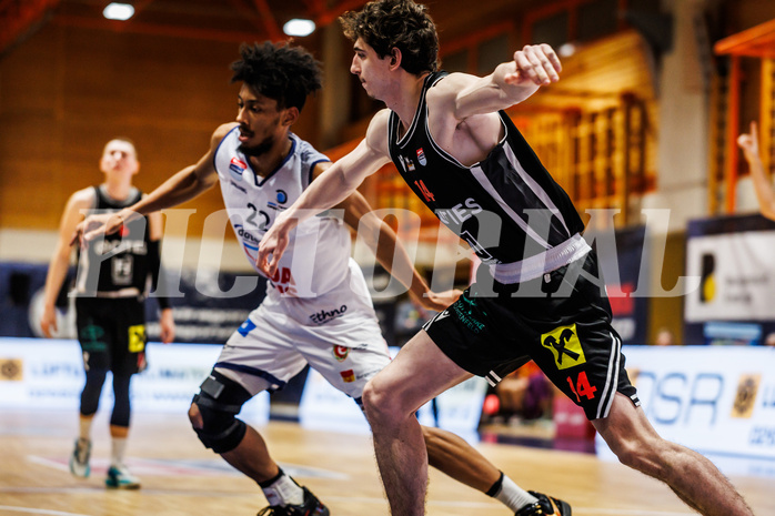 Basketball, Basketball Austria Cup 2024/25, Cup Play In, BBC Nord Dragonz, Fürstenfeld Panthers, Jonathan Wess (14)