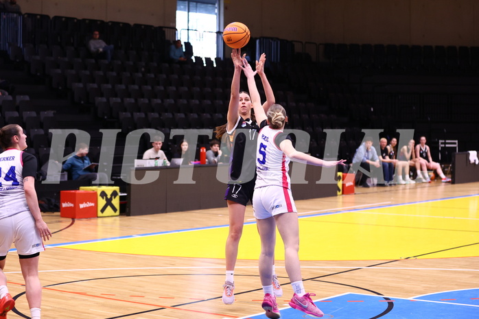 02.03.2025, Graz, Raiffeisen Sportpark, Basketball Damen Superliga 2024/25, Grunddurchgang, 14.Runde, UBSC-DBBC Graz - Vienna United,  