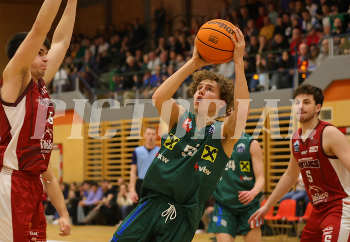 Basketball Zweite Liga 2023/24, Playoff Viertelfinale Spiel 1 Mistelbach Mustangs vs. Dornbirn Lions


