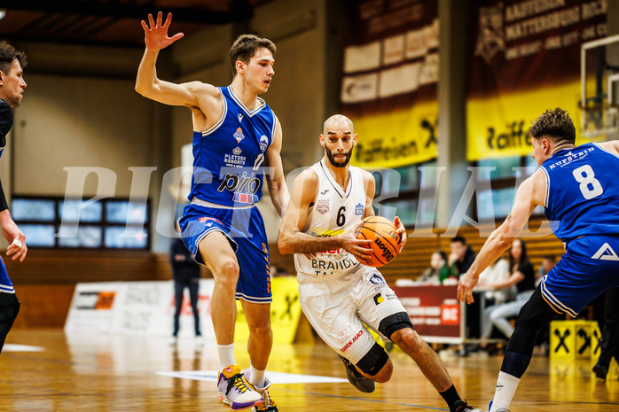 Basketball, Basketball Zweite Liga 2023/24, Viertelfinale Spiel 2, Mattersburg Rocks, Kufstein Towers, Dominik Alturban (6)