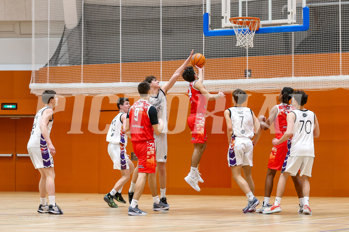 11.01.2025 Österreichischer Basketballverband 2024/25, SLMU19, Vienna United vs BC Vienna
