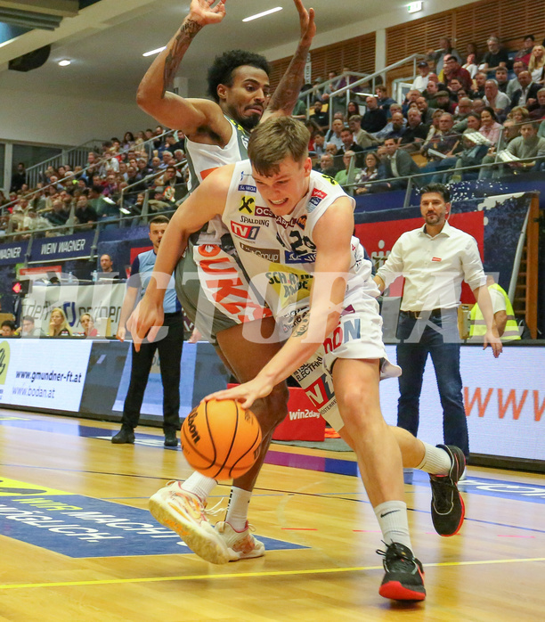 Basketball Superliga 2023/24, Grunddurchgang 12.Runde Gmunden Swans vs. Klosterneuburg Dukes


