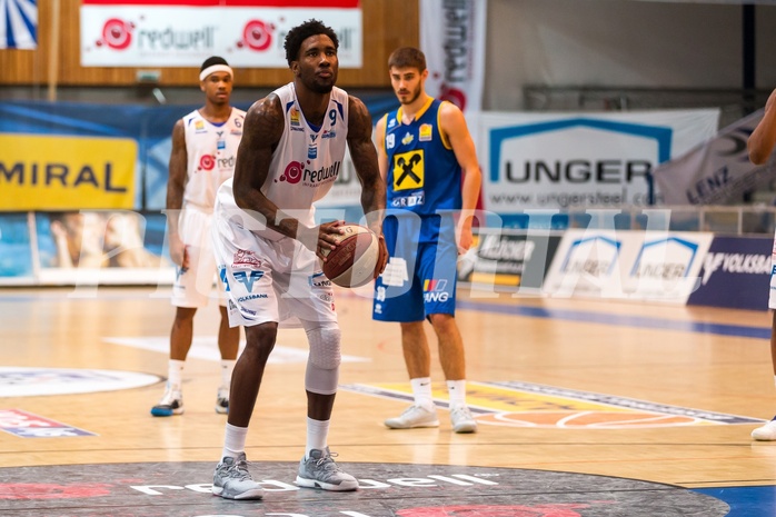 Basketball, ABL 2016/17, CUP VF, Oberwart Gunners, UBSC Graz, Jamari Traylor (9)