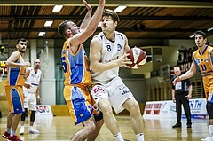 Basketball, 2.Bundesliga, Grunddurchgang 4.Runde, Mattersburg Rocks, BBU Salzburg, Maximilian HÜBNER (8)