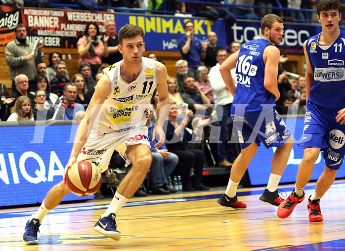 Basketball ABL 2017/18, Grunddurchgang 22.Runde Gmunden Swans vs. Oberwart Gunners