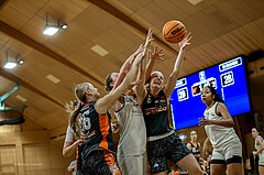 22.02.2025 Österreichischer Basketballverband 2024/25, SLWU19 Basket Flames UNION vs Basket Duchess