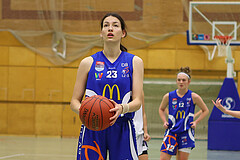 Basketball Damen Superliga 2022/23, Grunddurchgang 11.Runde Vienna United vs. DBB LZ OÖ


