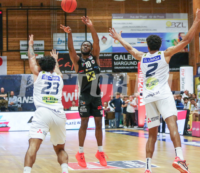 Basketball Superliga 2022/23, Playoff, Semifinale Spiel 3 Gmunden Swans vs. Flyers Wels


