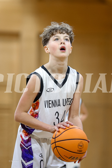 12.01.2025 Österreichischer Basketballverband 2024/25, SLMU14, SU Döbling vs Vienna Giants