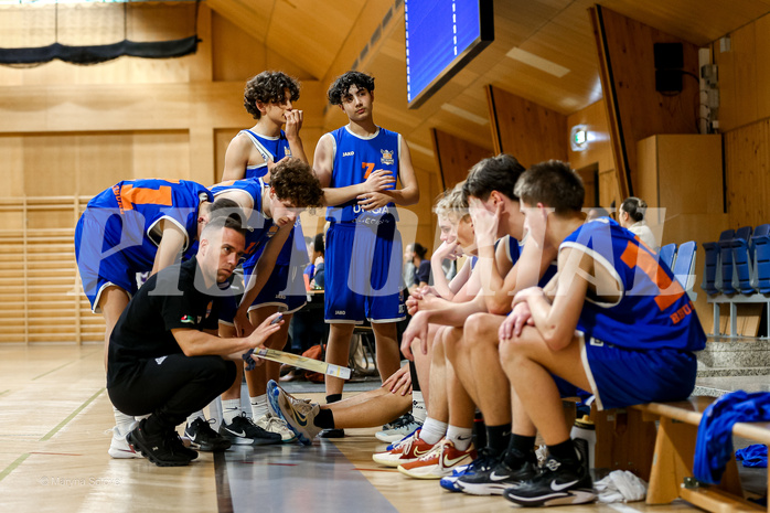 06.04.2025 Österreichischer Basketballverband 2024/25, SLMU16, Post SV Wien vs. BBU Salzburg