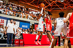 Basketball, win2day Basketball Superliga 2024/25, Playoffs Viertelfinale 2. Spiel
, BBC Nord Dragonz, Flyers Wels, Rayshawn Mart (3)