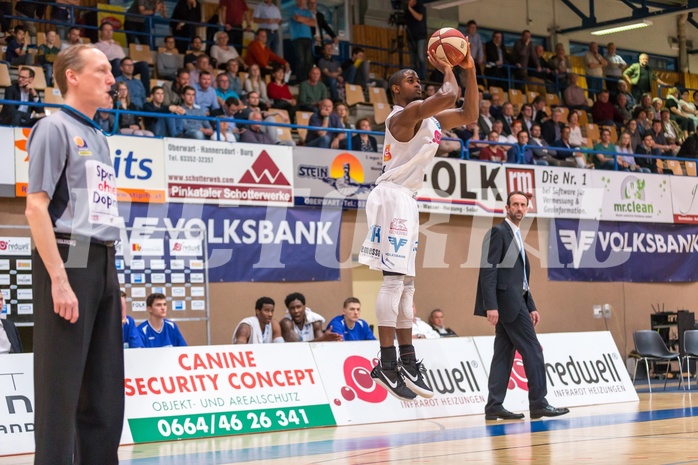 Basketball, ABL 2016/17, Playoff HF Spiel 1, Oberwart Gunners, WBC Wels, Christopher McNealy (8) Basketball, ABL 2016/17, Playoff HF Spiel 1, Oberwart Gunners, WBC Wels, Christopher McNealy (8)