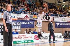 Basketball, ABL 2016/17, Playoff HF Spiel 1, Oberwart Gunners, WBC Wels, Christopher McNealy (8)