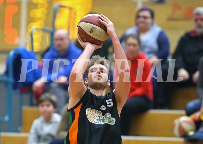 Basketball 2.Bundesliga 2017/18, Grunddurchgang 21.Runde UBC St.Pölten vs. Basket Flames