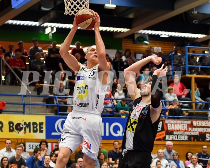 8 Basketball ABL 2017/18 CUP HF Gmunden Swans vs Flyers Wels