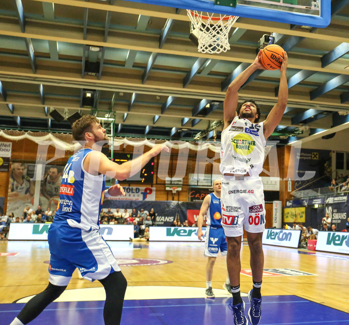 Basketball Superliga 2023/24, Grunddurchgang Runde 8 Gmunden Swans vs. Oberwart Gunners
