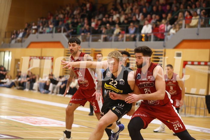 Basketball Zweite Liga 2024/25, Grunddurchgang 7.Runde Mistelbach Mustangs vs. Mattersburg Rocks


