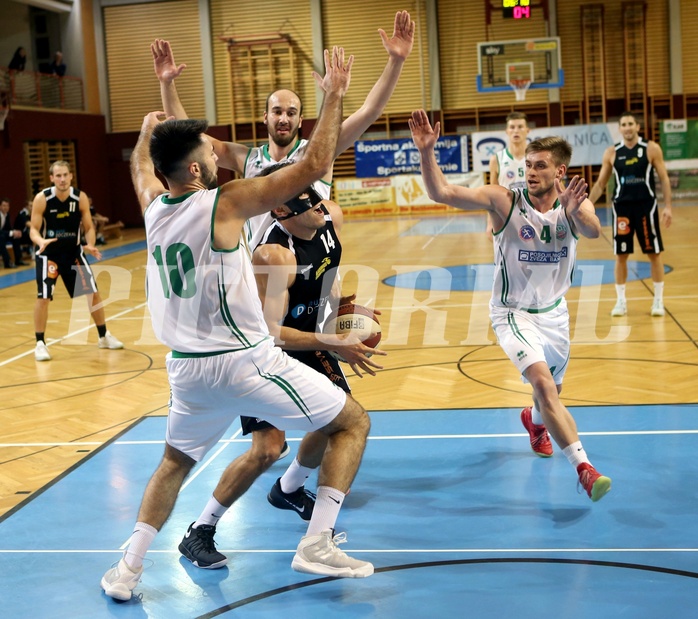 Basketball 2.Bundesliga 2017/18, Grunddurchgang 7.Runde KOS Celovec vs. Jennersdorf Blackbirds