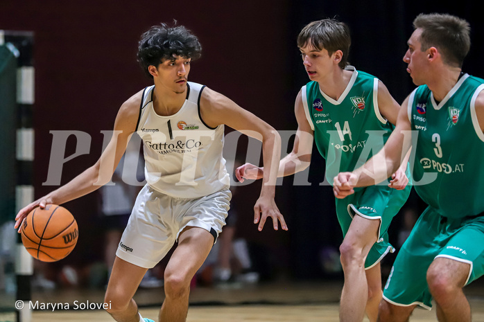 10.11.2024 Österreichischer Basketballverband 2024/25, SLMU19, Basket Flames WAT vs KOS Celovec
