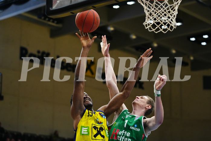 Basketball Superliga 2021/22, 10. Platzierungsrunde, UBSC Graz vs. Kapfenberg


