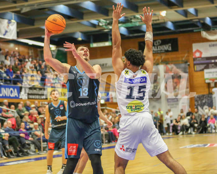 Basketball Superliga 2023/24, Grunddurchgang 16.Runde Gmunden Swans vs. Vienna Timberwolves


