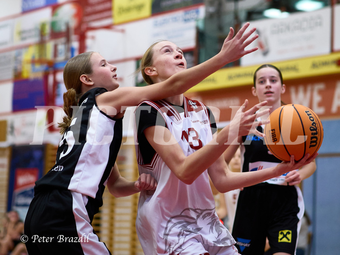 Basketball Superliga 2024/25, SLWU14 Traiskirchen Lionesses vs. DBK Steyrer Witches


