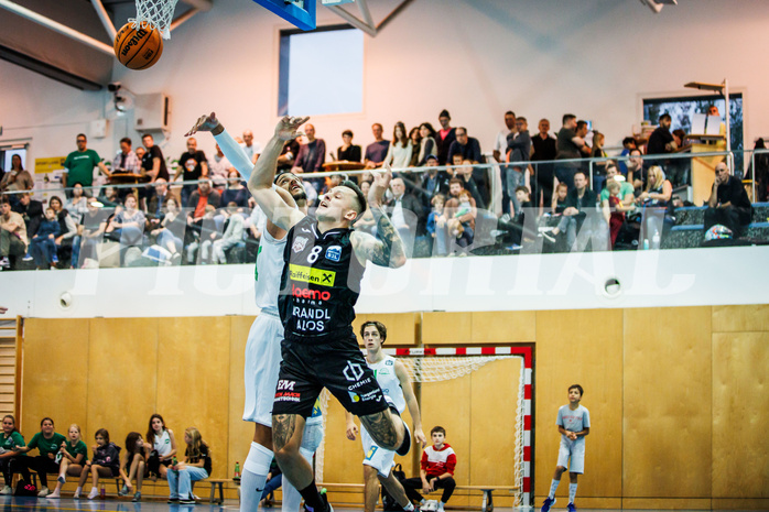 Basketball, Basketball Zweite Liga 2023/24, Grunddurchgang 4.Runde, Deutsch Wagram Alligators, Mattersburg Rocks, Marko Kolaric (30), Petar Zivkovic (8)